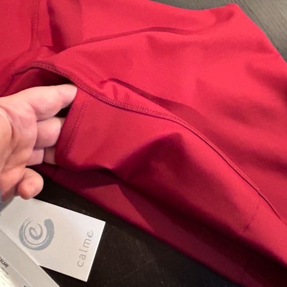 Johnny Was Calme Endure High Waist Leggings 7/8 With Pockets Size XS - Picture 5 of 8